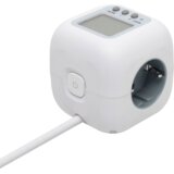 Home Produžni kabl sa mjeračem potrošnje, 3 utičnice, 1.5 met. - CUBE2P | shoptok.hr