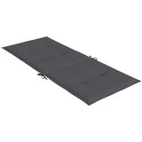  Jastuci za stolice 2 kom prošarano antracit 120x50x4cm tkanina | shoptok.hr