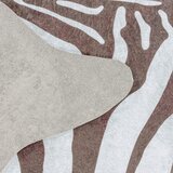 Novel Preproga Etosha, 150x200cm, Rjava, Bela | Shoptok.si