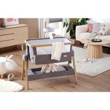 Jimmylee DODATNA POSTELJICA Elegance naravne barve, temno siva | Shoptok.si
