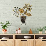 Atelier Del Sofa Zidna dekoracija Flowers in Pots, 47x55 cm, Šarena Cene