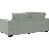  Dvosjed Sofa Svijetlosiva 180x78x84 cm Baršun | Shoptok.si