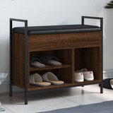 vidaXL Klupa za cipele boja hrasta 65 5x32x57 5 cm drvena Cijene