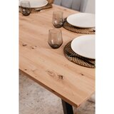MID.YOU JEDILNA MIZA, črna, hrast artisan | Shoptok.si