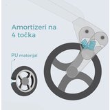 Hot Mom KOLICA DARK GREY 2U1 (sportsko sediste+korpa) F22D.GREY dečija kolica | ePonuda.com