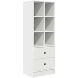 vidaXL bela omara za shranjevanje Bela MDF Standardna | Shoptok.si