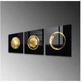 WALLXPERT dekorativna slika od kaljenog stakla elite (2045) 40 x 40, 3 dela | ePonuda.com