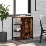 vidaXL Komoda boja dimljenog hrasta 70 x 30 x 80 cm konstruirano drvo | shoptok.hr