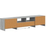 5-dijelni LED TV ormarić Siva Sonoma Konstruirano drvo - Siva Sonoma 81 cm | shoptok.hr