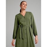 Sinsay Midi haljina na vezanje | shoptok.hr