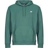 New Balance SMALL LOGO HOODIE Zelena