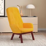  Stolica za opuštanje boja senfa baršunasta | shoptok.hr