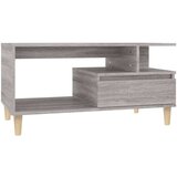  Stolić za kavu boja sivog hrasta 90x49x45 cm konstruirano drvo | shoptok.hr