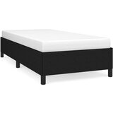 Maison Chic Posteljni okvir - Enojna postelja - Postelja za odrasle brez vzmetnice Črna 80x200cm Tkanina-J11801, (21773164) | Shoptok.si