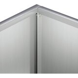  Vrtna saksija 2 kom. Srebrna 40 x 30 x 40 cm Pocinčani čelik | shoptok.hr