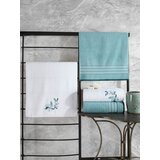 Lessentiel Maison Hammam Seti set ručnika, 4 komada, plava i bijela Cijene