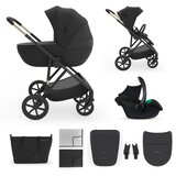 Kinderkraft Voziček Prime 3 3v1, Black | Shoptok.si