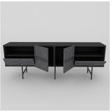Woody Fashion TV polica Derin Black | Eponuda.com