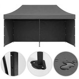 Multi Garden automatski samosklapajući vrtni paviljon 3 &amp;times; 6 m, sivi Slike
