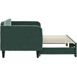 vidaXL dnevni krevet na razvlačenje tamnozeleni 80 x 200 cm baršunasti | shoptok.hr