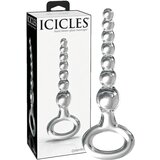 Icicles br. 67 - sferični stakleni dildo s prstenom za držanje (proziran) Cijene