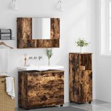  Set namještaja za kupaonicu 3 kom. Dimljeni hrast Smeđa 76,5 x 35 x 64 cm | Shoptok.si