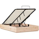  Otoman krevet Prirodna 150 x 200 cm Masivna borovina | shoptok.hr