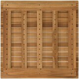  Gornji dio stola 60 x 60 x 3,5 cm Četvrtasti Čvrsto teak drvo | shoptok.hr