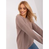 RELEVANCE Sweatshirt-RV-BL-8261.51-dark beige | Shoptok.si