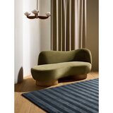 MADE Temno modra ročno tkana preproga iz recikliranih vlaken 160x230 cm Connor &amp;ndash; Slike
