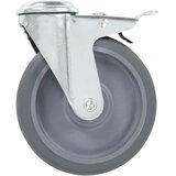  Okretni kotačići s otvorom za vijke 8 kom 125 mm | shoptok.hr