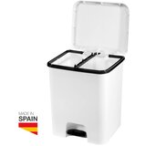  Koš za smeti 52l s pedalom in ločevalnikom črn/bel gsc GSC | Shoptok.si