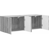 TV zidni ormar Zidne 2 pcs Siva Sonoma 59,5 x 31 x 40 cm | Eponuda.com
