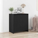 vidaXL Komoda crni hrast 70x41x75 cm Inženirsko drvo Cijene