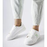 Gemre White sports shoes with mint accents Marei Cijene