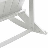  Adirondack ljuljačke 2 pcs Bijelo HDPE | shoptok.hr