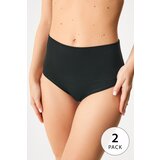 Astratex 2PACK Klasične gaćice Bamboo Gwen s visokim strukom | shoptok.hr