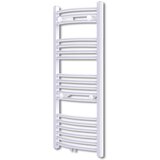 vidaXL kupaonski radijator za centralno grijanje zaobljenih cijevi 500 x 1160mm bočni &amp; srednji priključak cijene