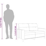  Dvosjed od tkanine krem 120 cm | Eponuda.com