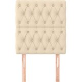  Uzglavlje krem boje 80x7x118/128 cm tkanina | shoptok.hr