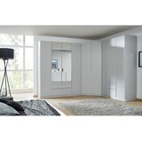 Modern Living Kotna Omara Za Oblačila Alabama, Svetlo Siva | Shoptok.si