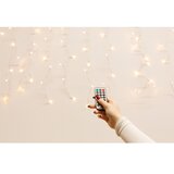  Spoljašnja LED zavesa CURTAIN, prigušiva, 360xLED/8,4W/230V, 2x2 m, IP44, topla bela +daljinski upravljač | Eponuda.com
