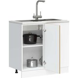  Donji ormarić za Lavabo - Umivaonik boja hrasta konstruirano drvo | shoptok.hr