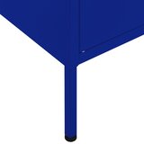 Ormarić za pohranu modri 80 x 35 x 101,5 cm čelični | shoptok.hr
