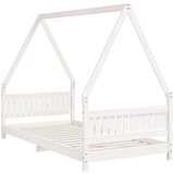  Za dječji krevet bijeli 90 x 190 cm od masivne borovine | shoptok.hr