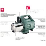 Metabo vrtne pretočne črpalke P 6000 inox 600966000 | Shoptok.si