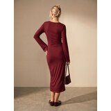 Sinsay Midi haljina s naborima | shoptok.hr