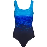 Lascana Jednodijelni kupaći kostim plava