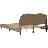  Okvir za krevet boja cappuccina 120x200 cm umjetna koža | shoptok.hr