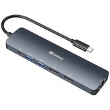 Sandberg Docking station USB-C - HDMI/DP/LAN/2xUSB 3.0/USB C PD 100W 136-43 | ePonuda.com